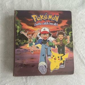Binder of Pokemon Cards (1999)